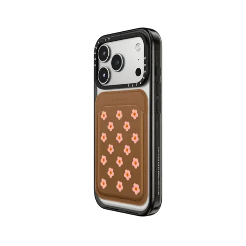 Daisy - Pink - Snappy MagSafe Wallet - Snappy BioVeg Wallet MagSafe Compatible