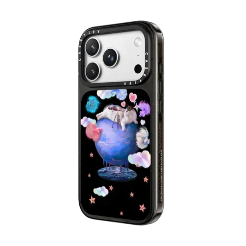 The Cat from Neptune by Mond Kim - iPhone 18 Pro - Impact Case MagSafe Compatible - Glossy