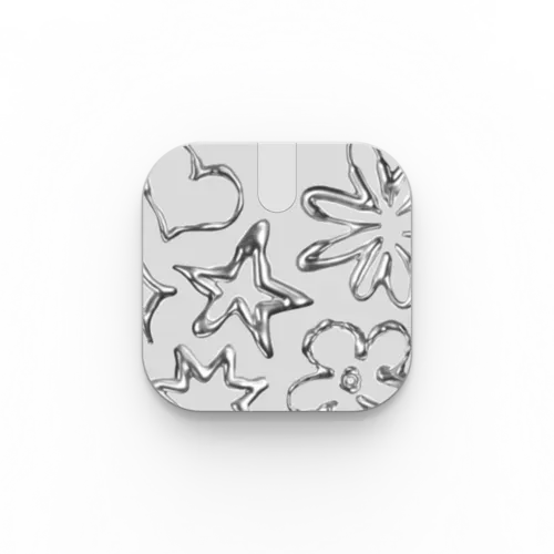Chrome Doodles - PowerThru 2-in-1 Charging Stand