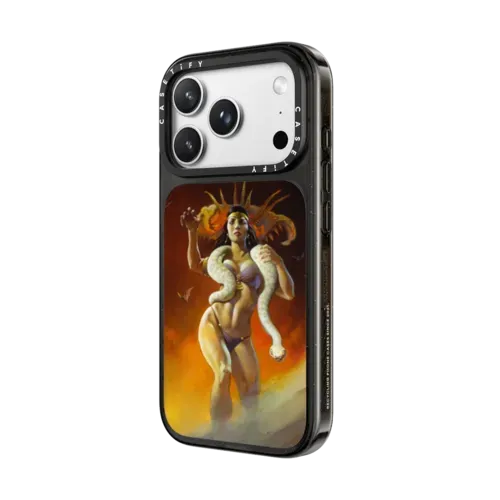 Dusk Til Dawn by Frazetta Girls - iPhone 18 Pro - Impact Case MagSafe Compatible - Glossy
