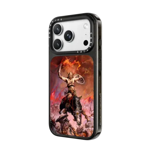 Conan The Conqueror by Frazetta Girls - iPhone 18 Pro - Impact Case MagSafe Compatible - Glossy