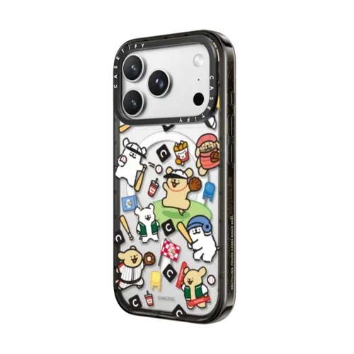 Maltese Baseball Sticker Case - iPhone 18 Pro Max - Impact Case MagSafe Compatible