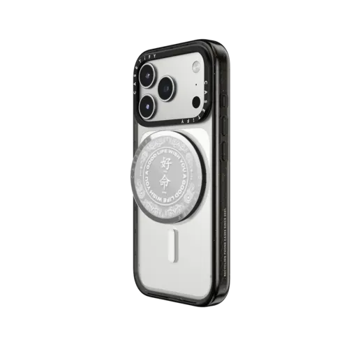 WYAGL Paisley Grip Stand - Grey - Snappy Grip Stand - Snappy Mirror Grip Stand MagSafe Compatible