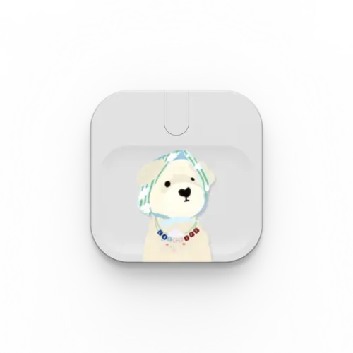 Bandana Poodle - PowerThru 2-in-1 Charging Stand