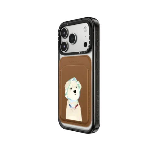 Bandana Poodle - Snappy MagSafe Wallet - Snappy BioVeg Wallet MagSafe Compatible