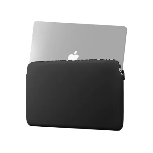 Bandana Poodle - Large (16") - Impact Laptop Sleeve